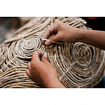 Плетеная корзина для белья Nea Wicker Basket варинант исполнения - 4 | Loft Concept в Сочи