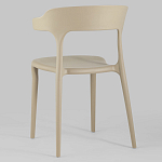 Бежевый стул из прочного PP-пластика JORIS варинант исполнения - 5 | Loft Concept в Сочи