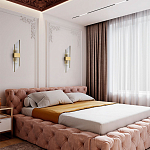 Бра с декором в виде хрустальных трубочек Nembus Brass Glass Wall Lamp варинант исполнения - 2 | Loft Concept в Сочи