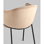 Стул Brace велюр капучино варинант исполнения - 3 | Loft Concept в Сочи