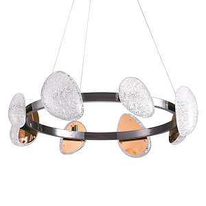Люстра подвесная круглая с овальными плафонами Iona chandelier