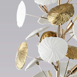 Торшер в виде белых и золотых цветов Bouquet of Light варинант исполнения - 3 | Loft Concept в Сочи