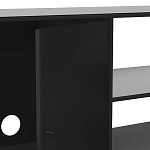 ТВ-тумба из металла с 2-мя дверцами и полками Damian Metal TV Stand варинант исполнения - 4 | Loft Concept в Сочи