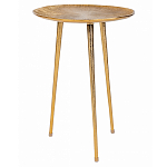 Металлический кофейный столик Waterlily Gold варинант исполнения - 1 | Loft Concept в Сочи