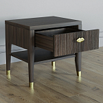 Прикроватная тумбочка с ящиком Elsa Dreams Walnut варинант исполнения - 2 | Loft Concept в Сочи