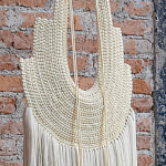 Аксессуар настенный в Эко стиле Белый wall decor White dress варинант исполнения - 1 | Loft Concept в Сочи