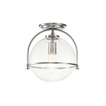 Потолочный светильник с прозрачным стеклянным шаром с эффектом пузырьков Hinkley варинант исполнения - 7 | Loft Concept в Сочи