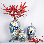 Декоративная ваза с крышкой Miranda варинант исполнения - 4 | Loft Concept в Сочи