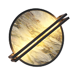 Бра круглое Sun Lighting 1 варинант исполнения - 1 | Loft Concept в Сочи