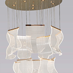 Потолочная люстра каскадная светодиодная Ethereality Sail варинант исполнения - 2 | Loft Concept в Сочи