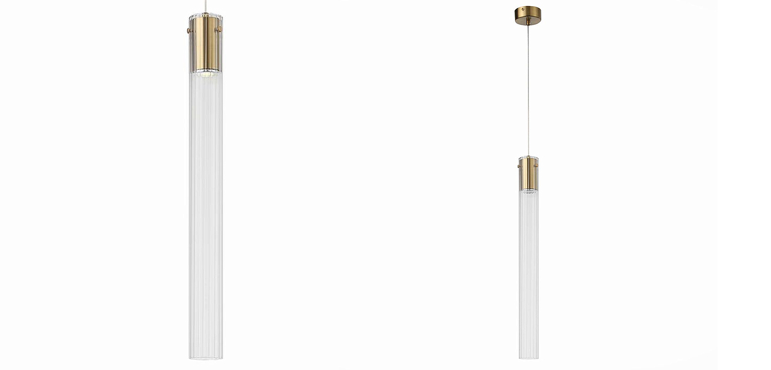 Подвесной светильник Jenae Glass Tube 65 Подвесной светильник Jenae Glass Tube 65 - Loft-Concept в Сочи