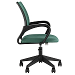 Офисное кресло с основанием из черного пластика Desk chairs Green варинант исполнения - 3 | Loft Concept в Сочи