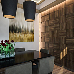 Гипсовая 3D панель с принтографией PM-08 варинант исполнения - 2 | Loft Concept в Сочи