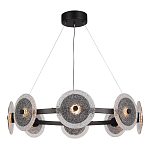 Люстра с плафонами из фактурного двойного стекла Heterochromia варинант исполнения - 4 | Loft Concept в Сочи