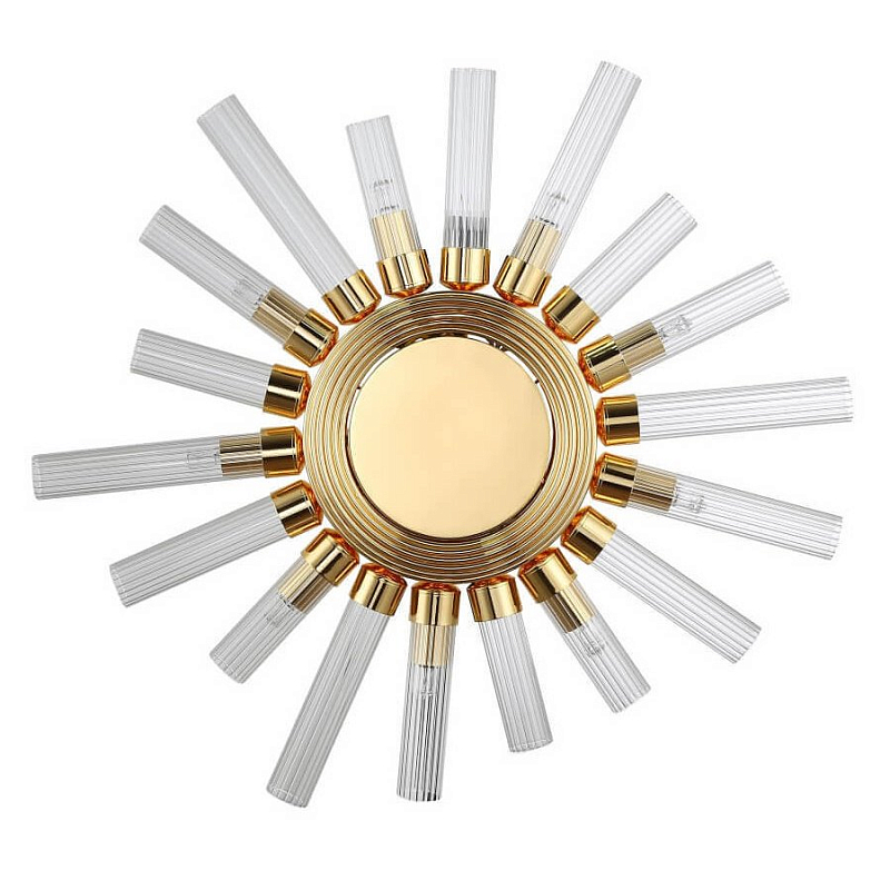 БРА Art Deco Sun Light Ceiling Белый Золотой БРА Art Deco Sun Light Ceiling Белый Золотой в Сочи | Loft Concept
