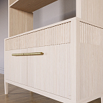 Стеллаж Primo с ящиками Светлый дуб  варинант исполнения - 4 | Loft Concept в Сочи