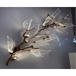 Бра в виде ветки с лепестками Marvelous Garden варинант исполнения - 1 | Loft Concept в Сочи