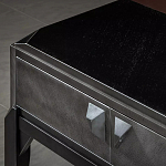 Консоль прямоугольная серая с 4-мя выдвижными ящиками Grany варинант исполнения - 5 | Loft Concept в Сочи