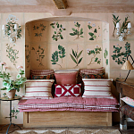 Обои ручная роспись Botanical Studies Cutter colourway варинант исполнения - 1 | Loft Concept в Сочи