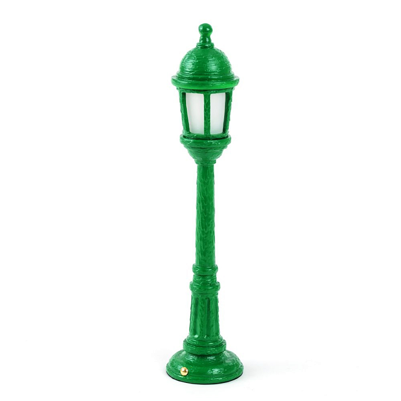 Настольная лампа Seletti Street Lamp Dining Green Зеленый в Сочи | Loft Concept 