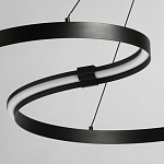 Люстра подвесная светодиодная в виде волнообразной ленты Ribbon Vortex варинант исполнения - 10 | Loft Concept в Сочи