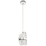 Подвесной светильник из хрусталя Fleuretta Crystal Chrome Hanging Lamp варинант исполнения - 2 | Loft Concept в Сочи