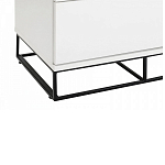 Комод белый с 3-мя ящиками Strict Lines  варинант исполнения - 4 | Loft Concept в Сочи