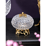 Конфетница из прозрачного рельефного стекла Eden Garden варинант исполнения - 10 | Loft Concept в Сочи