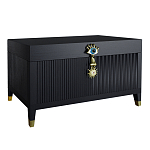 Большой дизайнерский Сундук Elsa Dreams Black варинант исполнения - 5 | Loft Concept в Сочи