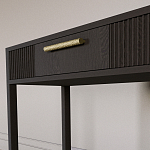 Элегантная Консоль Primo с выдвижным ящиком Темный орех варинант исполнения - 3 | Loft Concept в Сочи