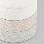 Пуф Three Colors в ткани букле из трех цветов  варинант исполнения - 2 | Loft Concept в Сочи