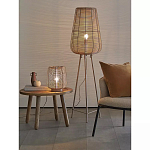 Торшер с плетеным металлическим плафоном Wicker Iron Lamp варинант исполнения - 4 | Loft Concept в Сочи