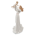 Статуэтка фарфоровая Девушка с ребенком Charming Statuette варинант исполнения - 2 | Loft Concept в Сочи