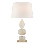 Настольная лампа на фигурном мраморном основании Conundrum варинант исполнения - 6 | Loft Concept в Сочи