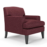 Мебельная ткань Шенилл бордовый цвет 138 см T4-38 варинант исполнения - 9 | Loft Concept в Сочи