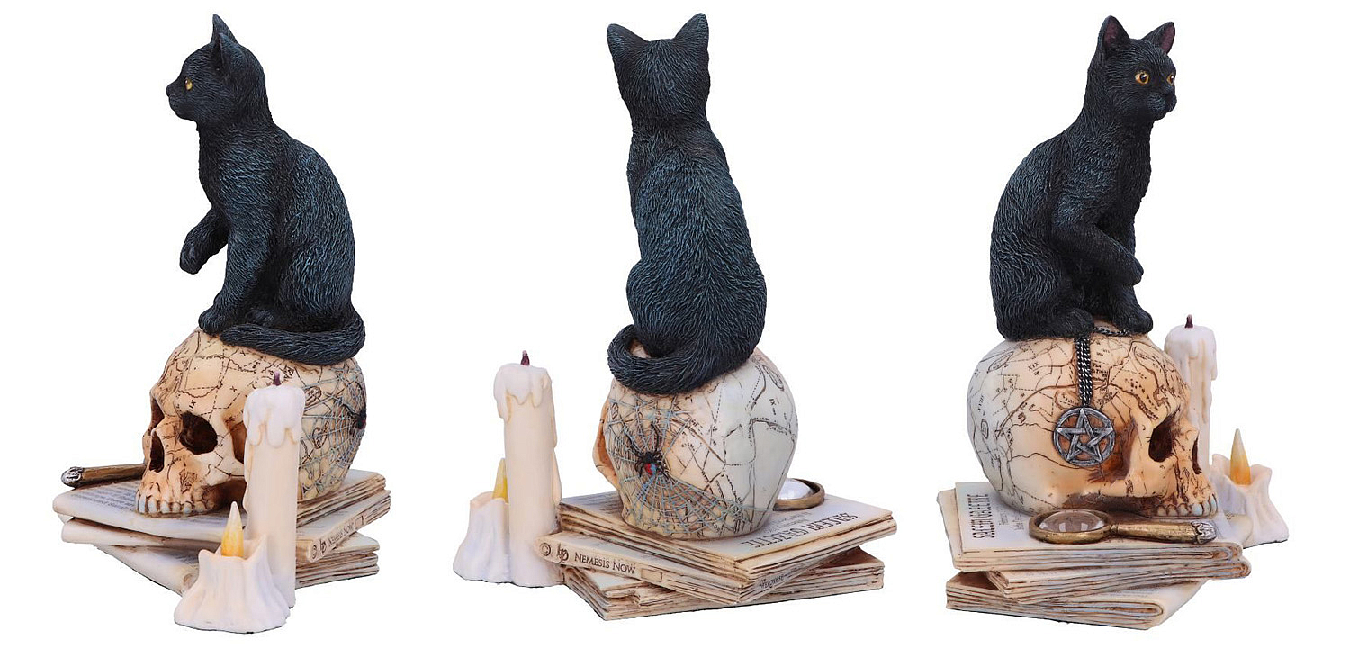 Статуэтка Cat on Skull Статуэтка Cat on Skull - Loft-Concept в Сочи