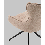 Стул Carlene вращающийся бежевый варинант исполнения - 3 | Loft Concept в Сочи