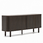 Буфет с 2-мя раздвижными дверками из ясеневого шпона Toinette варинант исполнения - 1 | Loft Concept в Сочи