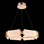 Люстра кольцевая с текстурным природным рисунком IceFlame варинант исполнения - 3 | Loft Concept в Сочи