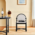 Дизайнерский стул деревянный с полукруглой спинкой Highquality варинант исполнения - 3 | Loft Concept в Сочи