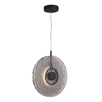 Подвесной светильник из дымчатого фактурного двойного стекла Heterochromia варинант исполнения - 3 | Loft Concept в Сочи