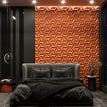 Гипсовая 3D панель с принтографией PM-46 варинант исполнения - 3 | Loft Concept в Сочи