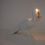 Напольный светильник Seletti Peacock варинант исполнения - 5 | Loft Concept в Сочи