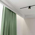 Гладкий карниз KT-01 варинант исполнения - 2 | Loft Concept в Сочи