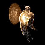 Бра с прозрачной стеклянной фигуркой птички Serip Voa варинант исполнения - 4 | Loft Concept в Сочи