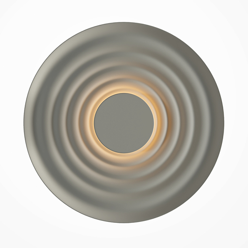 Бра круглое Soft Halo серый Серый в Сочи | Loft Concept 