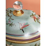 Ваза с крышкой и цветочным узором Genuine Chinese Classics варинант исполнения - 3 | Loft Concept в Сочи