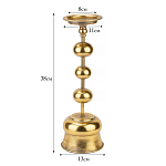 Подсвечник железный Bell варинант исполнения - 4 | Loft Concept в Сочи