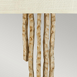 Бра с белым абажуром и элементами в виде натуральных веток Hinkley варинант исполнения - 3 | Loft Concept в Сочи