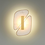 Бра с мраморными вставками Marble Plates варинант исполнения - 3 | Loft Concept в Сочи